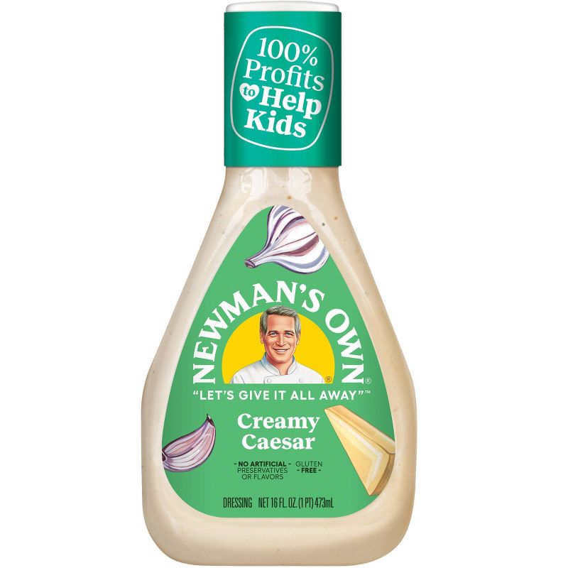 Newman&#39;s Own Creamy Caesar Dressing - 16fl oz, 1 of 6