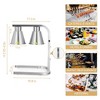 Commercial Food Heat Lamp, 2 Bulbs Food Warming Light, Portable Electric Food Warmer - 2 of 4