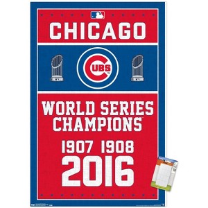 Trends International MLB Chicago Cubs - Champions 16 Unframed Wall Poster Prints - 1 of 4