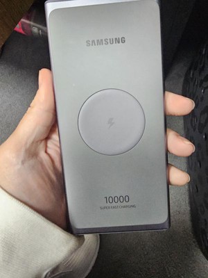 Samsung 10000mah 25w Wireless Power Bank - Silver : Target