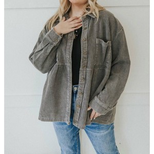 Women's Dream On Corduroy Shirt - ee:some - 1 of 4