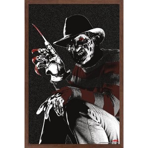 Trends International A Nightmare on Elm Street - Welcome To Your New Nightmare Framed Wall Poster Prints - 1 of 4