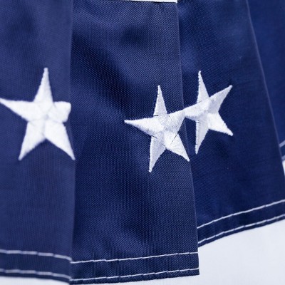 Patriotic Red White and Blue Polyester Bunting