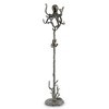 SPI Home Octopus Coat Rack – Sculpted Metal Coastal Entryway Stand, 68" H x 17.5" W, Nautical Statement with Tentacle Hooks - 2 of 3