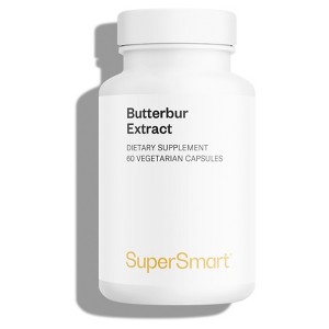 SuperSmart Butterbur Extract (High Potency) - 15% Sesquiterpenes - Natural Herb Supplement | Non-GMO & Gluten Free - 60 Vegetarian Capsules - 1 of 1