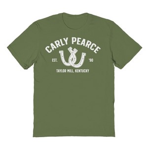 Carly Pierce Men's Taylor Mill Horseshoe Short Sleeve Graphic Cotton T-Shirt - 1 of 2