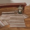 Park Designs Glenwood Antique Red Chindi Rag Rug Runner 2 ft x 6 ft - 2 of 3