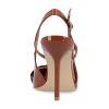 Journee Collection Womens Viera Mid Heel Pointed Toe Pumps - 3 of 4