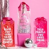 Totalee Gift Tell People You Love Them Bag Plastic Pink - 2 of 2