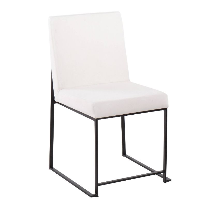 Set of 2 High Back Fuji Dining Chairs, 3 of 12