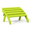 WestinTrends Dylan Outdoor Patio HDPE Adirondack Ottoman Footrest - 4 of 4