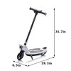 VAPTMY Kids Electric  Scooter with Kickstand & BellFaster,Longer Usage Time and Rear Brake, Non-Slip Handle,5.59-6.84 MPH For Kids 6+,Pink - 2 of 4