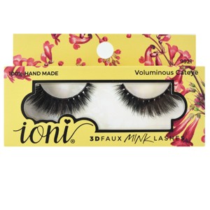 IONI Collector's Premium Edition 3D Faux Mink Lash Voluminous Cateye (Pack of 6) - 1 of 3