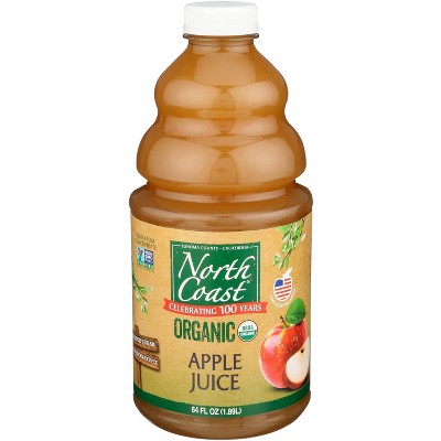 North Coast Organic Apple Juice - Case Of 8 - 64 Fl Oz : Target