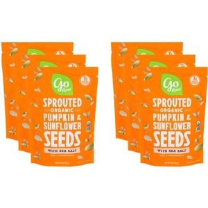 Go Raw: Sprouted Sunflower Pumpkin Organic -10 oz - 1 of 4