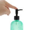 Unique Bargains Convenient Vertical Stripes Soap Dispenser 13.53oz 1 Pc - 3 of 4