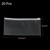 Unique Bargains PP Waterproof Fog Home Office Supply Travel File Bags 20 Pcs - 2 of 3