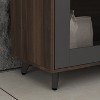 FUFU&GAGA Brown Kitchen Cabinet Cupboard Buffets Sideboards Storage Cabinet - 3 of 4