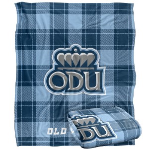 Old Dominion University Campus Plaid Spirit Silky Touch Super Soft Throw Blanket 50x60 - 1 of 4
