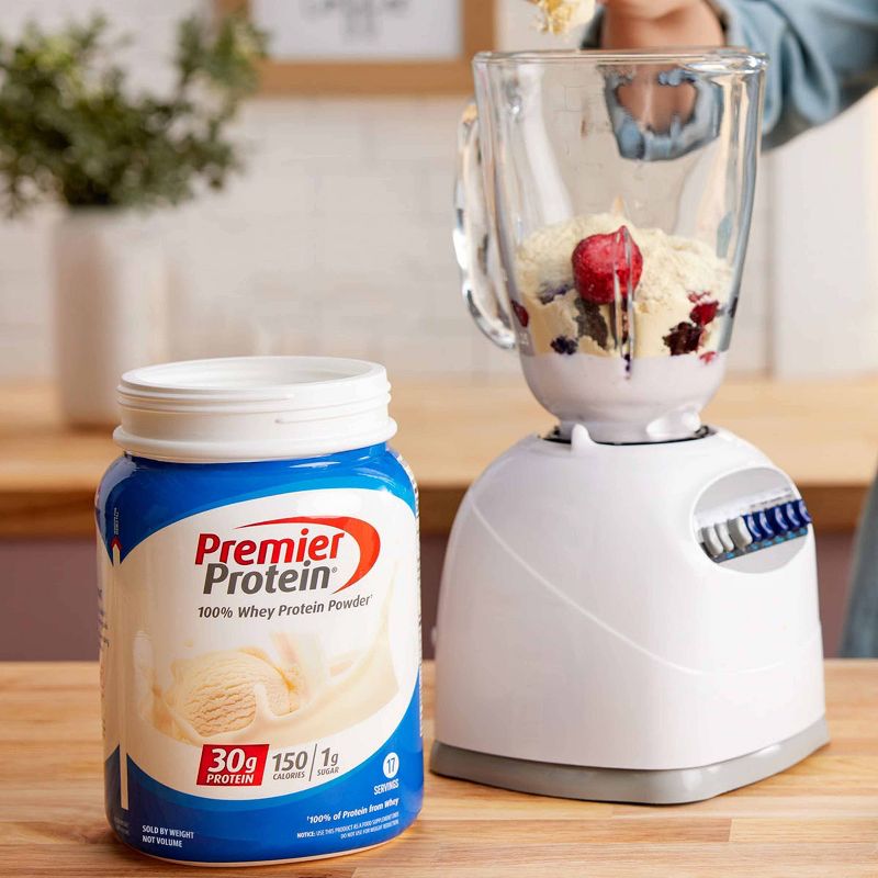 Premier Protein 100% Whey Protein Powder - Vanilla Milkshake - 17 Serve, 4 of 9