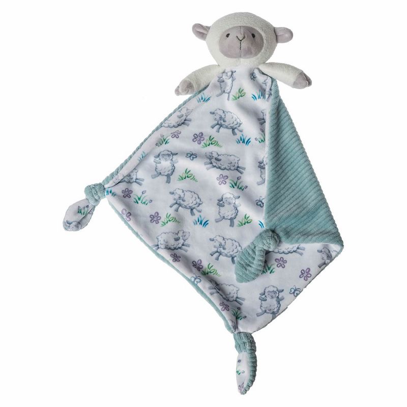 Mary Meyer Little Knottie Lamb Blanket  & Melody Musical Lamb Wind-Up, 3 of 5