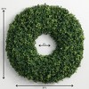 Sullivans Artificial 30" Boxwood Wreath - 4 of 4