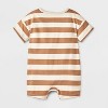 Baby Boys' Short Sleeve Romper - Cat & Jack™ - 2 of 4