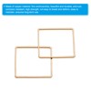 Unique Bargains Jewelry Making DIY Crafts Copper Durable Earrings Beading Hoop 30 Pcs - 4 of 4