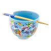 Silver Buffalo Adventure Time Toss Print 20-Ounce Ramen Bowl and Chopstick Set - 2 of 4