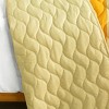 Slickblue 3 PC Handmade Full/Queen Quilt Set, Reversible Vermicelli Quilted, Horizontal Stripes, 37 Color Options - 4 of 4