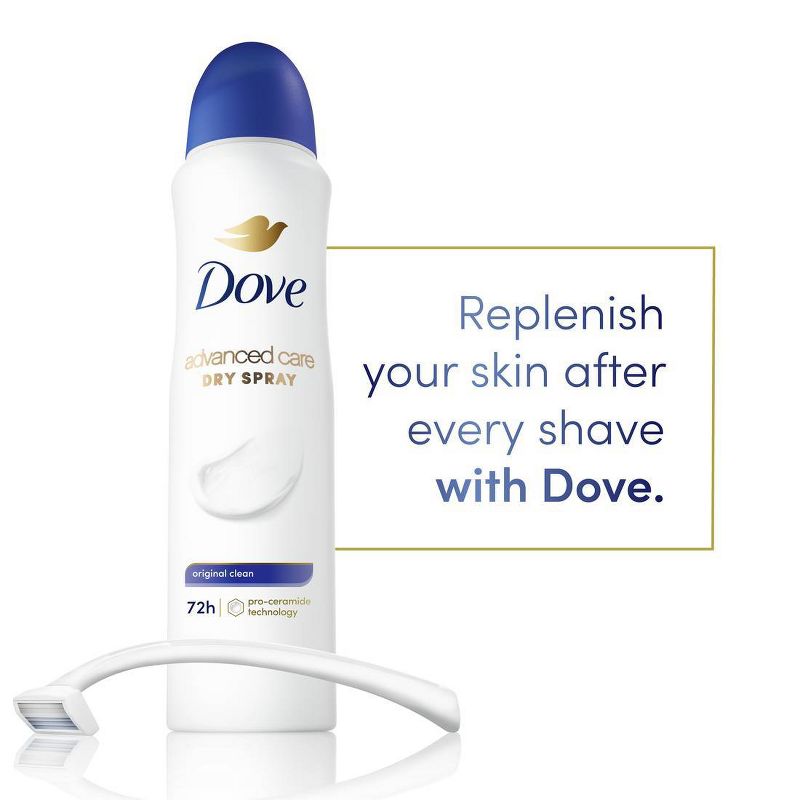 Dove Beauty Original Clean 48-Hour Antiperspirant &#38; Deodorant Dry Spray - 3.8oz, 5 of 12