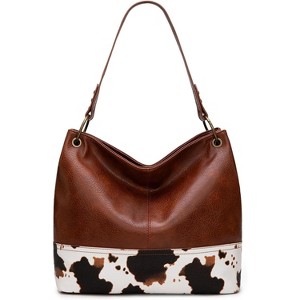 Purses for Women Hobo Shoulder Handbags with Zipper - 1 of 4