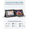UPERFECT 16.1" 144Hz Portable Gaming Monitor 1080P FHD IPS Display USB-C & Mini HDMI, HDR Support, Ultra-Slim Design - 2 of 4