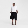 KBB by KAHLANA Women's Mid-Rise 'The Bermuda Shorts' - Black - 3 of 3