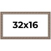PosterPalooza | Panoramic Ornate Gold Picture Frame - UV Acrylic, Foam Board Backing, Hanging Hardware - 2 of 4