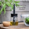 Rosendahl Grand Cru 8.1 in. Marinade Glass with Brush - Stylish Black Glass Jar with Flexible Lid and Soft-Touch Silicone Brush, Leak-Proof - 2 of 4