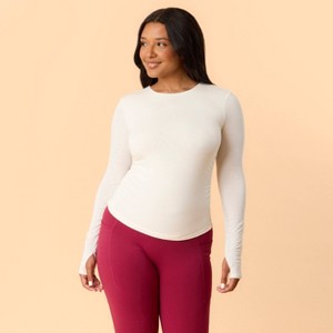 Blogilates Women's Twisty Long Sleeve Top - 1 of 4