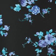 blue rose ditsy bouquet