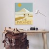 Stupell Industries Egypt Pyramids Landmark, 48" x 36" - 2 of 4