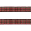 Tartan Plaid Wired Ribbon (Set of 2) - 2 of 2