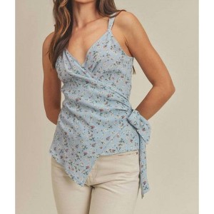 Women's Wrap Top - AEMI + CO - 1 of 4