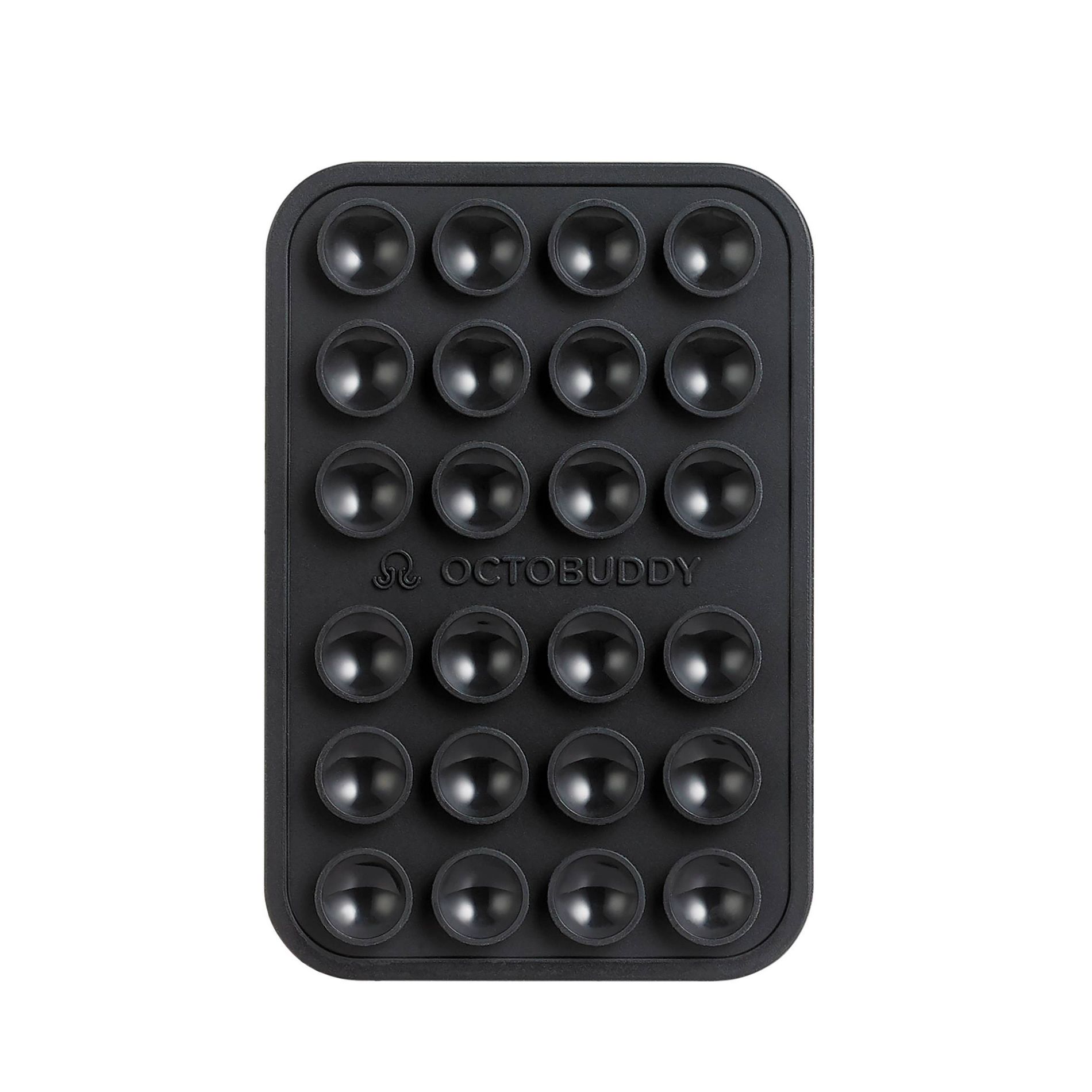 Octobuddy Silicone Suction Cup Phone Case Mount Classic - Black