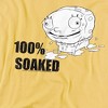 Boys' Spongebob 100% Soaked T-Shirt Banana Small - 3 of 4