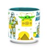 Silver Buffalo Star Wars: The Mandalorian Cartoon Grogu Ceramic Mug | Holds 13 Ounces - 2 of 4