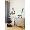 Meridian Furniture,Vino Velvet Ottoman/Stool - 2 of 4