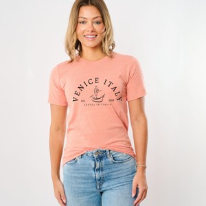 Simply Sage Market Venice Italy Short Sleeve Tee - S - Sunset - 1 of 4