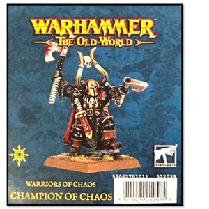 Champion of Chaos With Additional Hand Weapon Warriors Of Chaos Warhammer Old World - 1 of 1
