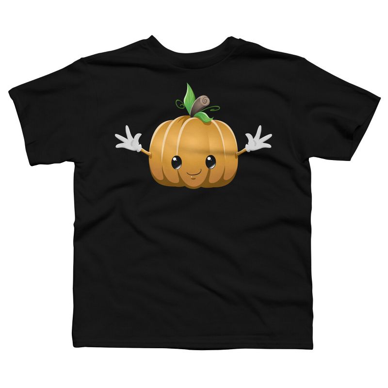 Boy's Design By Humans Halloween Pumpkin Monster 6 By LironPeer T-Shirt, 1 of 5