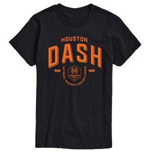 - National Women's Soccer League - Houston Dash Industrial Short Sleeve Graphic T-Shirt - 1 of 1