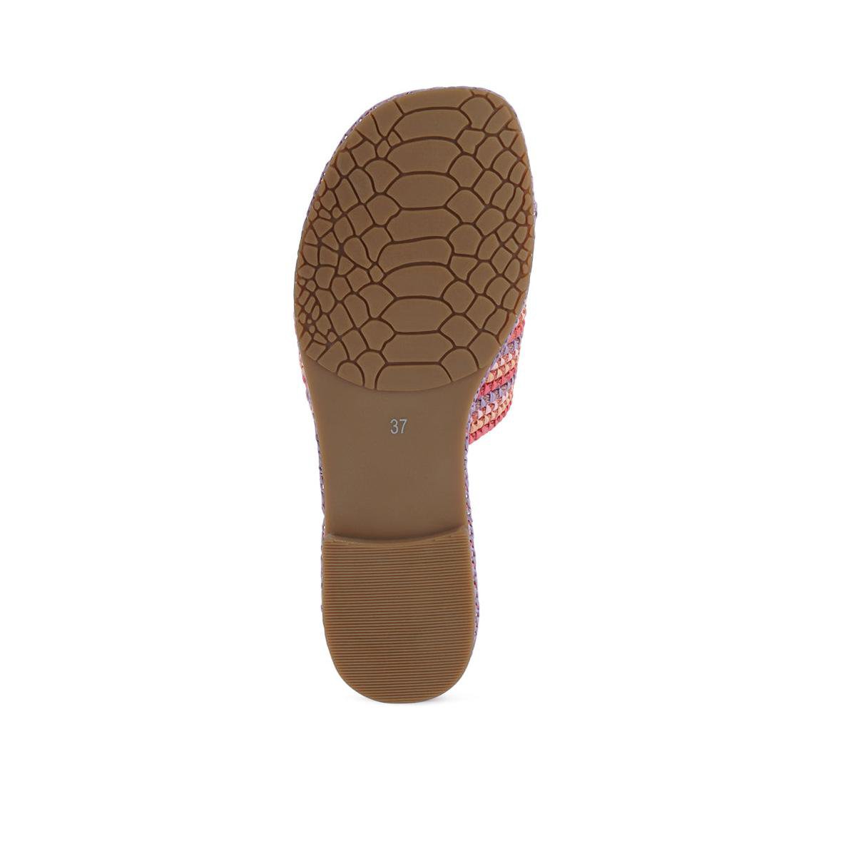 Обувь Rag & Co Womens Kivah Handwoven Raffia Slip-On Flats 8 — фото 5